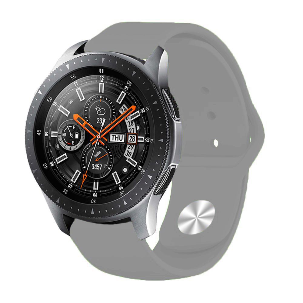 Силиконовый ремешок BeCover для Honor MagicWatch 2 /Huawei Watch 3 Pro Classic 46 мм Gray (707061) - фото 4