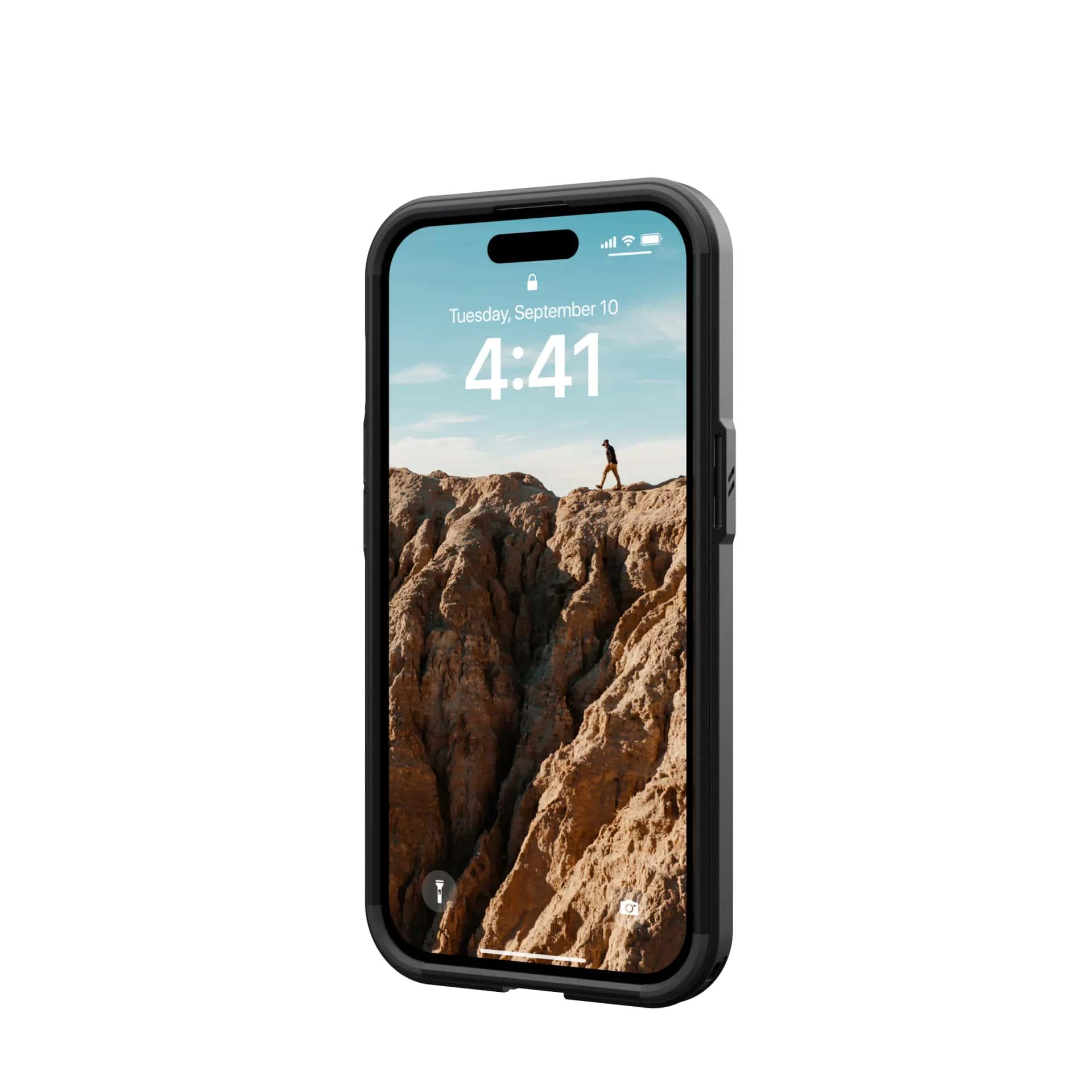 Чехол накладка для телефона UAG Civilian Magsafe Apple iPhone 15 Black - фото 7