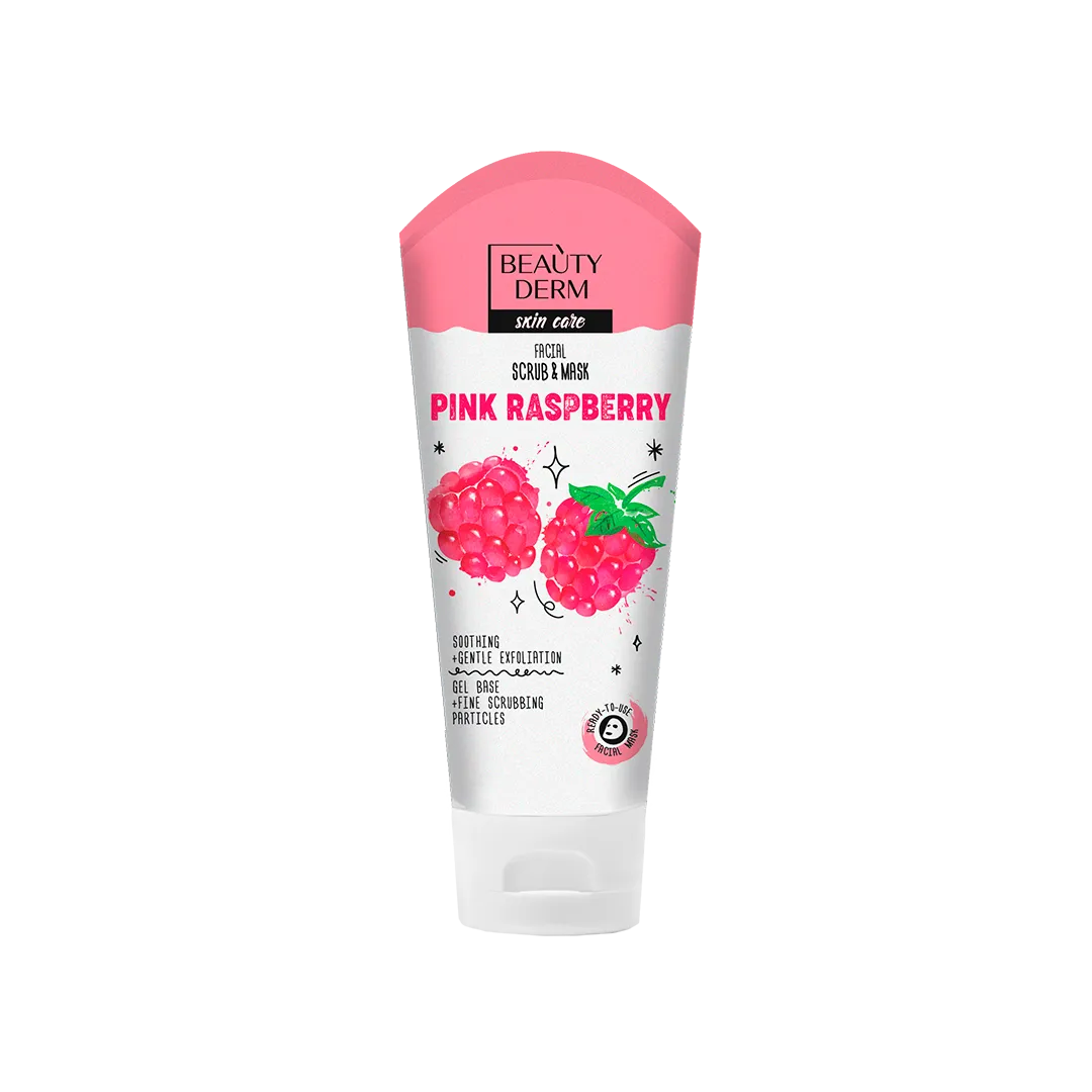 Маска-скраб для лица Beautyderm Pink Raspberry 75 мл (14698)