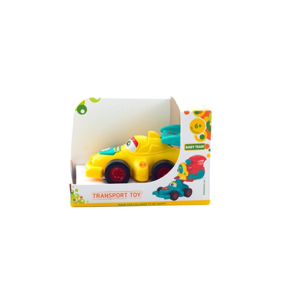 Инерционный поезд BABY TEAM от 9 месяцев Разноцветный (IM-176-M-650)