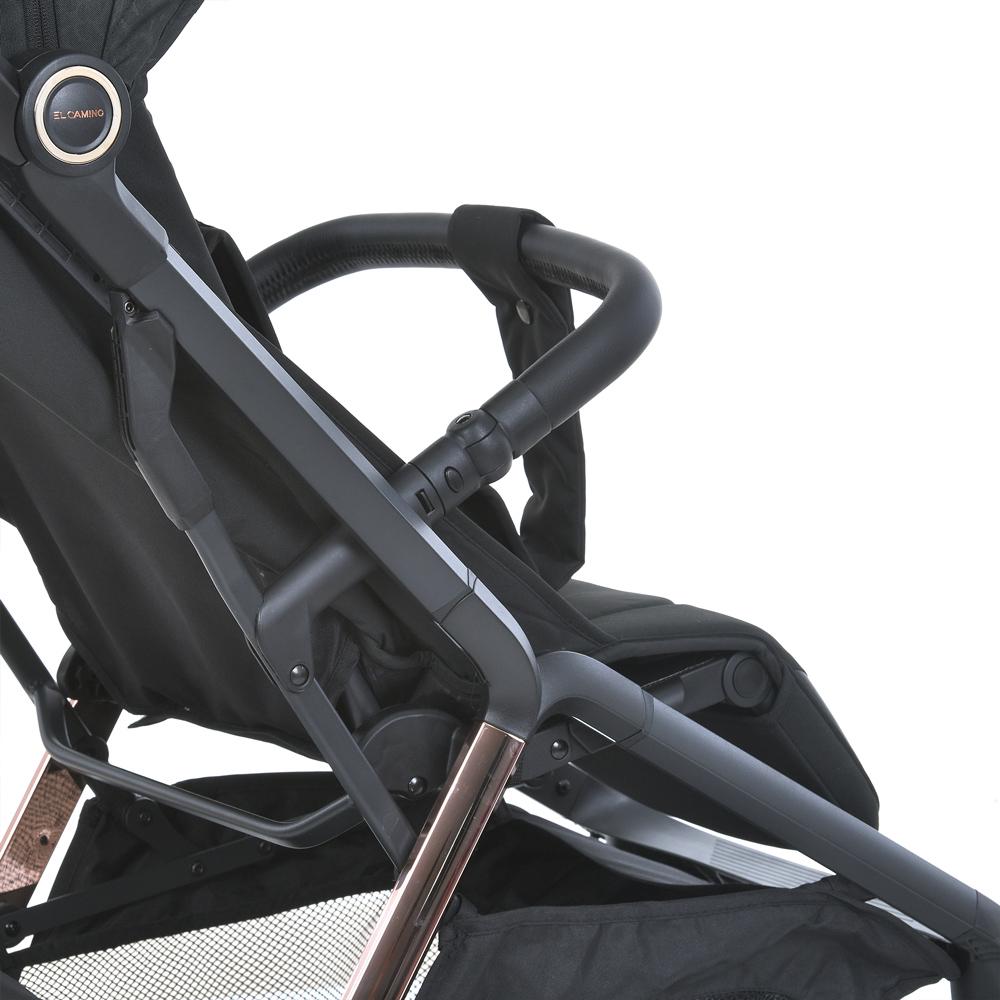 Коляска прогулянкова El Camino ME 1127-G BEYA Leo Black - фото 10