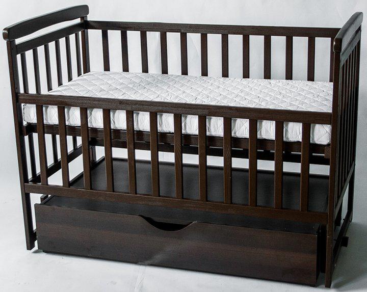 Ліжечко трансформер дитяче DeSon з ящиком Горіх - фото 3 Ліжечко трансформер дитяче DeSon з ящиком Горіх - фото 3