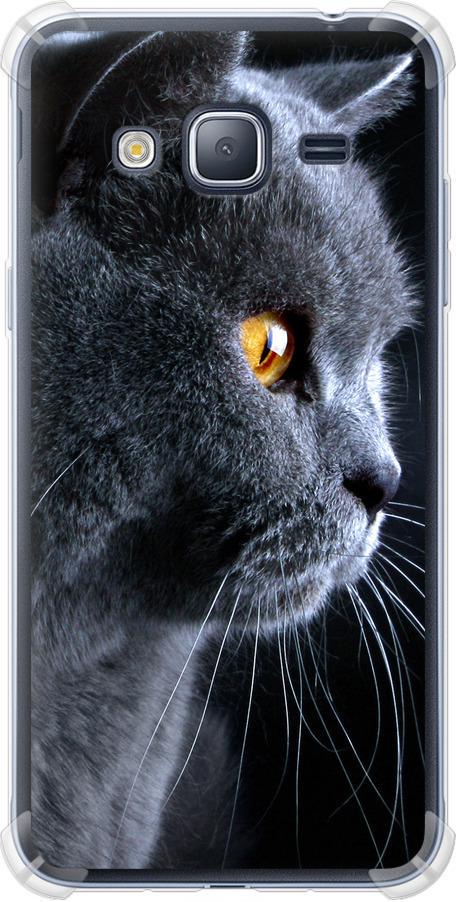 Чохол на Samsung Galaxy J3 Duos (2016) J320H Гарний кіт (3038sp-265-42517) Чохол на Samsung Galaxy J3 Duos (2016) J320H Гарний кіт (3038sp-265-42517)