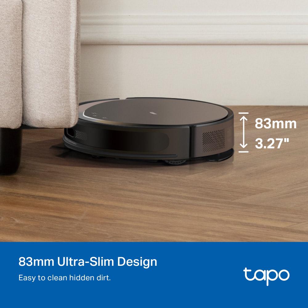Робот-пылесос TP-Link Tapo RV20 Max 2600 мАч Черный (26075360) - фото 6