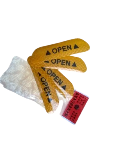 Наклейка автомобильная "open" 4 шт. (1141354550)