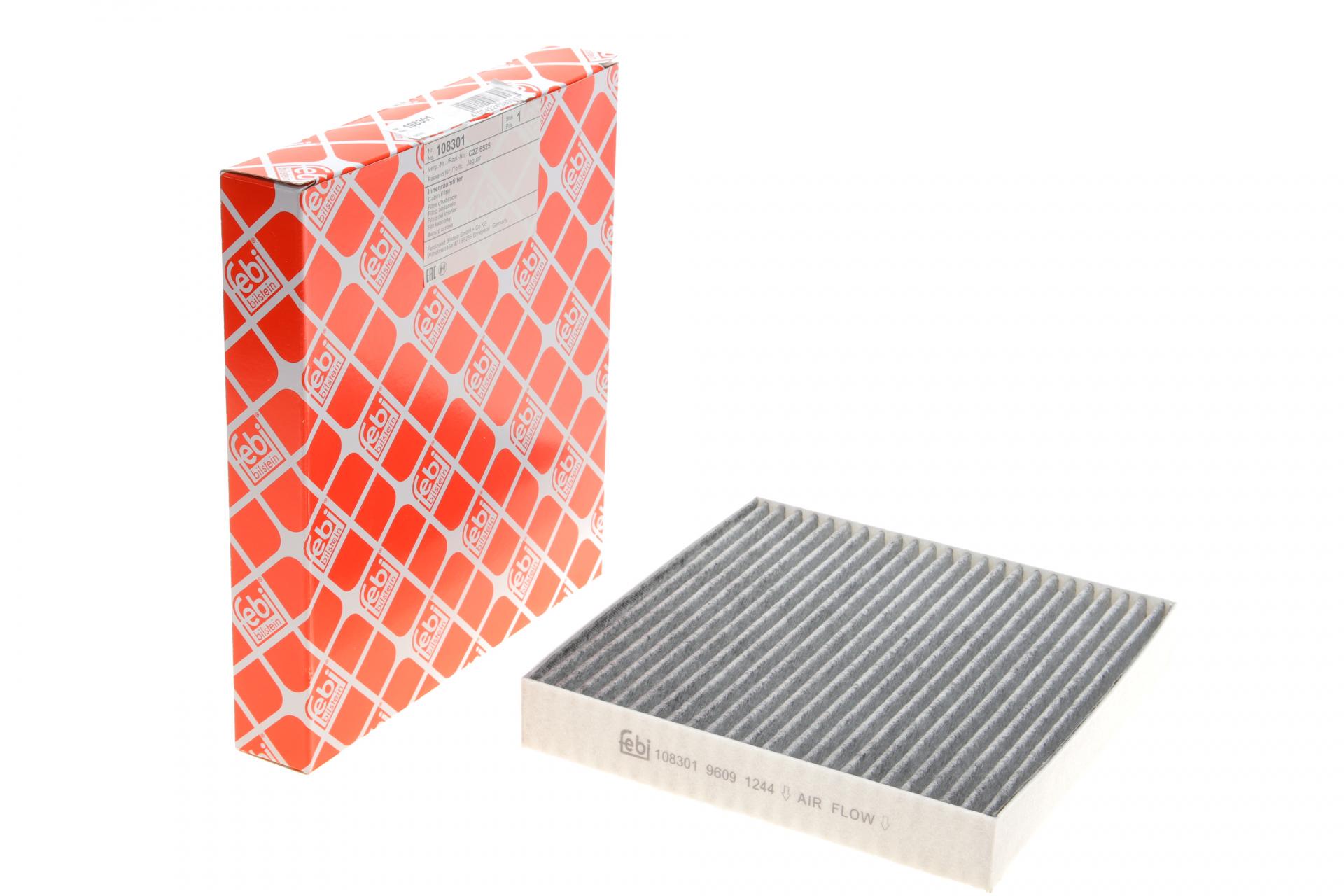 Фильтр салона FEBI BILSTEIN для Jaguar XF/XJ 2,0-5,0 08- угольный (108301)