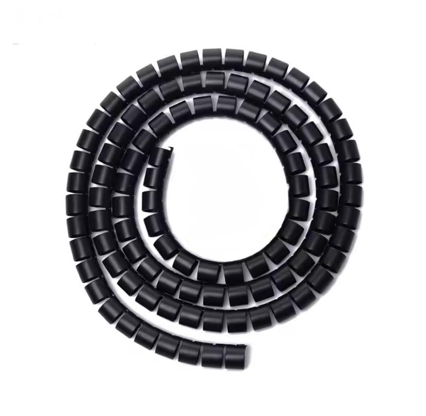 Органайзер для кабелю 42 мм 2 м Чорний (487638739)