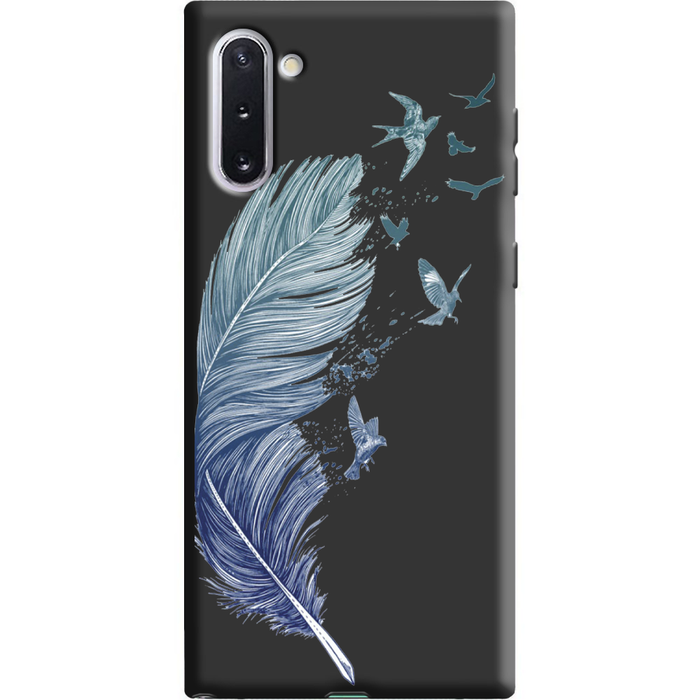 Чохол Boxface Samsung N970 Galaxy Note 10 Feather Чорний силікон (37407-cc38-38697)