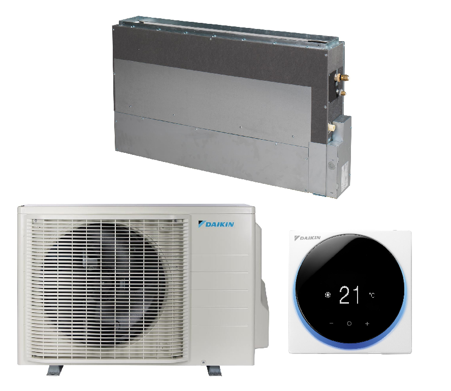 Кондиционер полупромышленный Daikin Sky Air напольный скрытого монтажа FNA25A9/RXM25A9