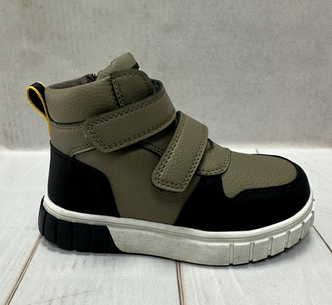 Ботинки детские зимние Bessky на овчине р. 31 Хаки (12569616)