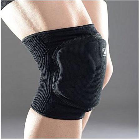 Наколінник захисний LiveUP Knee Support L/XL Чорний (LS5757-LXL)