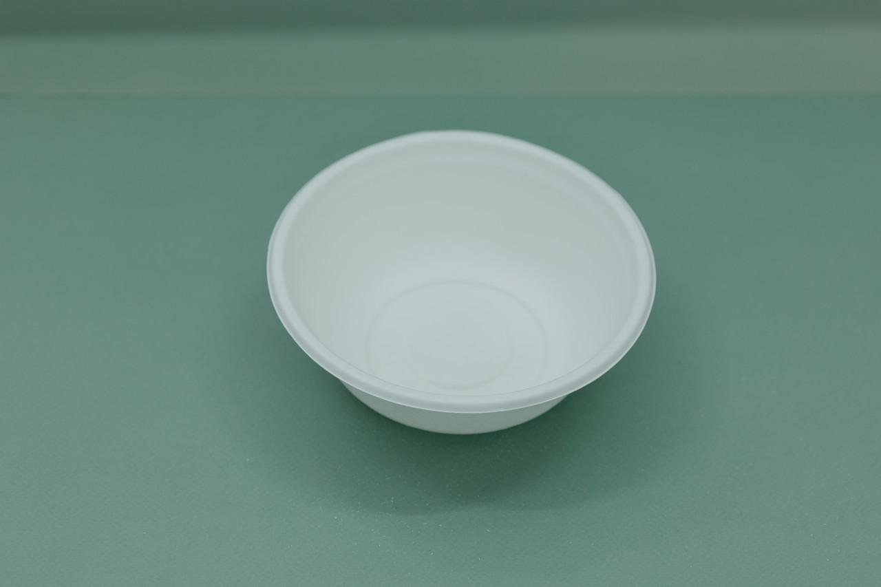 Одноразовая тарелка биоразлагаемая 500 мл 15,5 см 125 шт. (00000000482) - фото 5