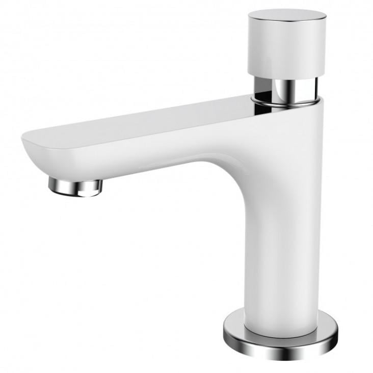 Смеситель для умывальника Gappo G5148 Белый/Хром (1042424)