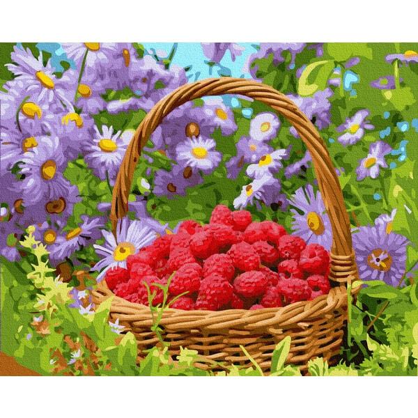 Картина по номерам Brushme GX23737 Корзина зрелых малин 40x50 см (1320750208) Картина по номерам Brushme GX23737 Корзина зрелых малин 40x50 см (1320750208)