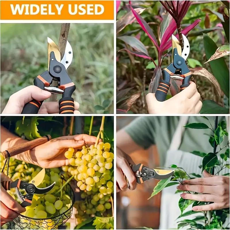 Секатор садовый с эргономичной ручкой - фото 3