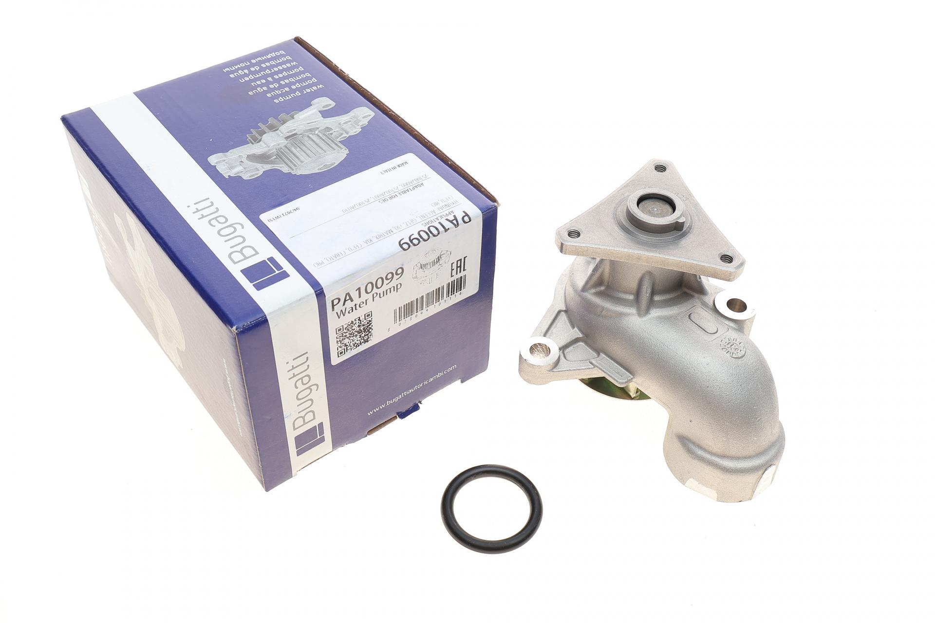 Помпа воды Bugatti Hyundai Accent/Getz/i30/Matrix/Kia Cerato/Rio II/Cee'd 1.5-1.6 CRDi 04-08 PA10099