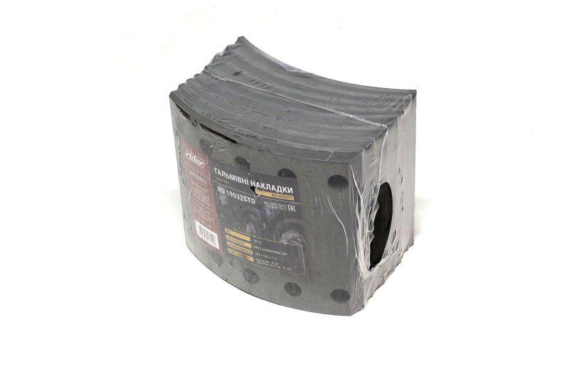 Комплект накладок тормозов на ось стандарт Rider RD 19032STD BPWKASSBOHRERSAF