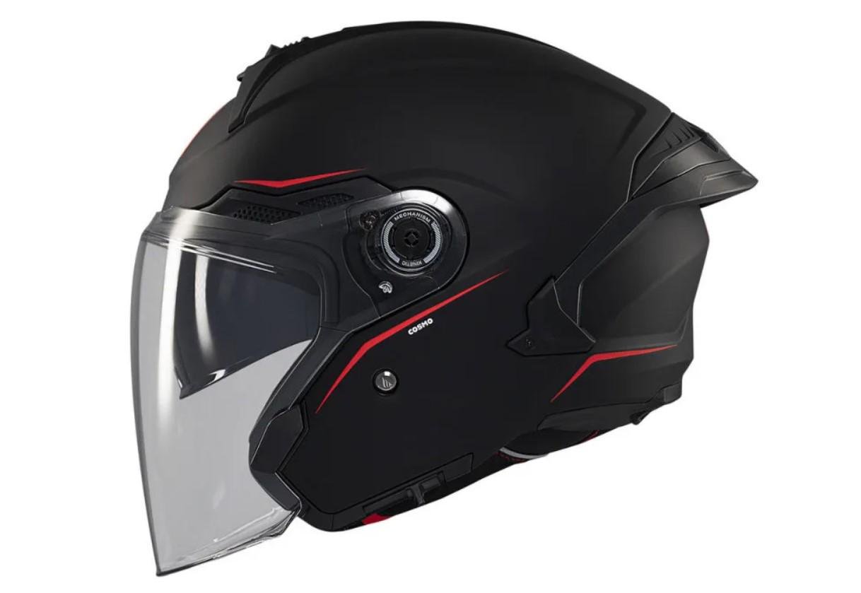 Мотошлем MT HELMETS Cosmo SV A1 L Matt Black (32264) - фото 1