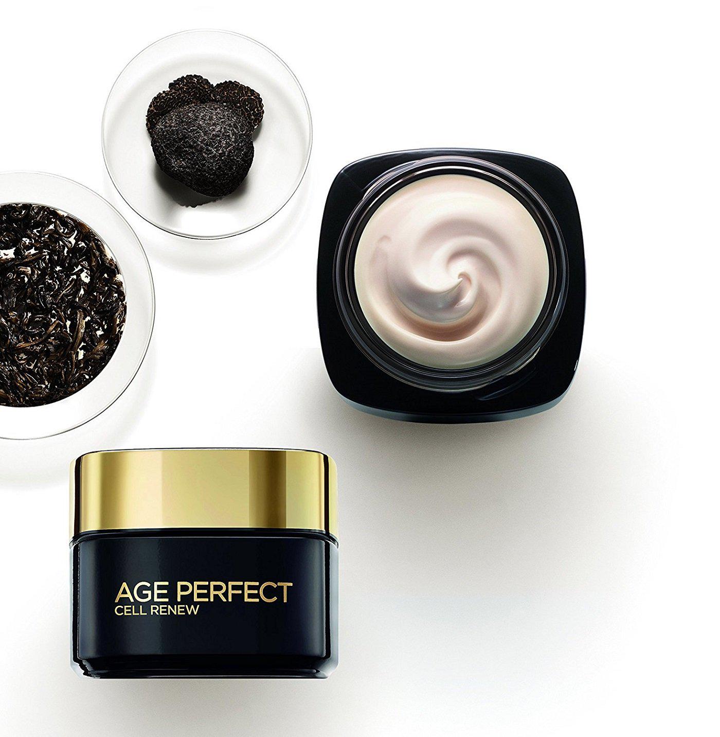 Крем для лица Loreal Paris Age Perfect cell Renew восстанавливающий дневной - фото 3