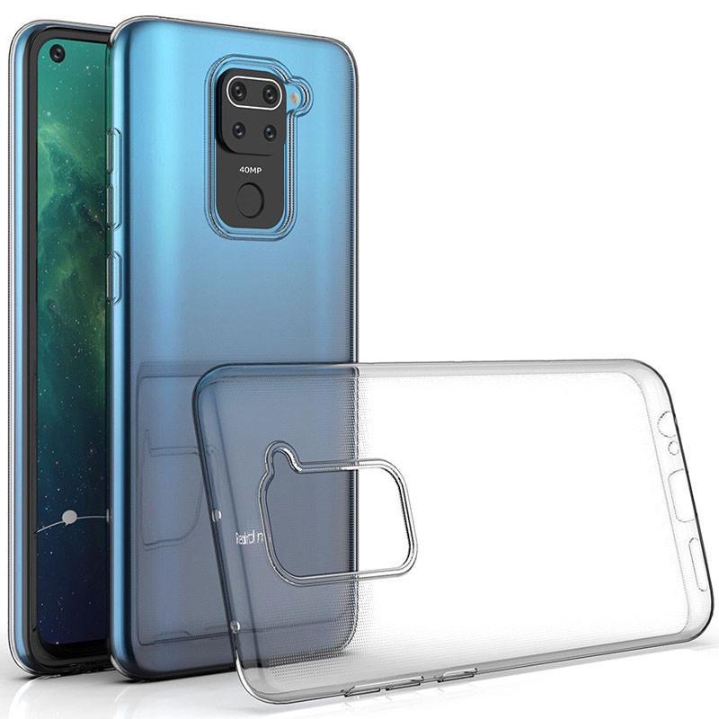 Прозрачный чехол OneCam Xiaomi Redmi Note 9 (усиленный углами) (27663)