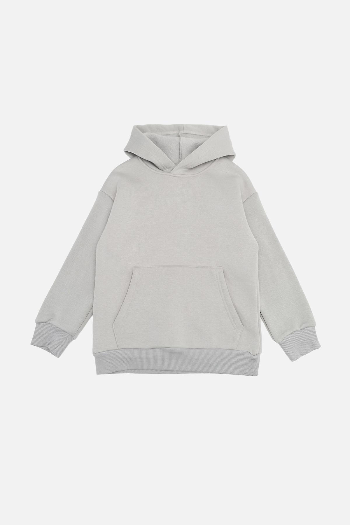Худи для мальчика 140 см Серый (SKT001016520)