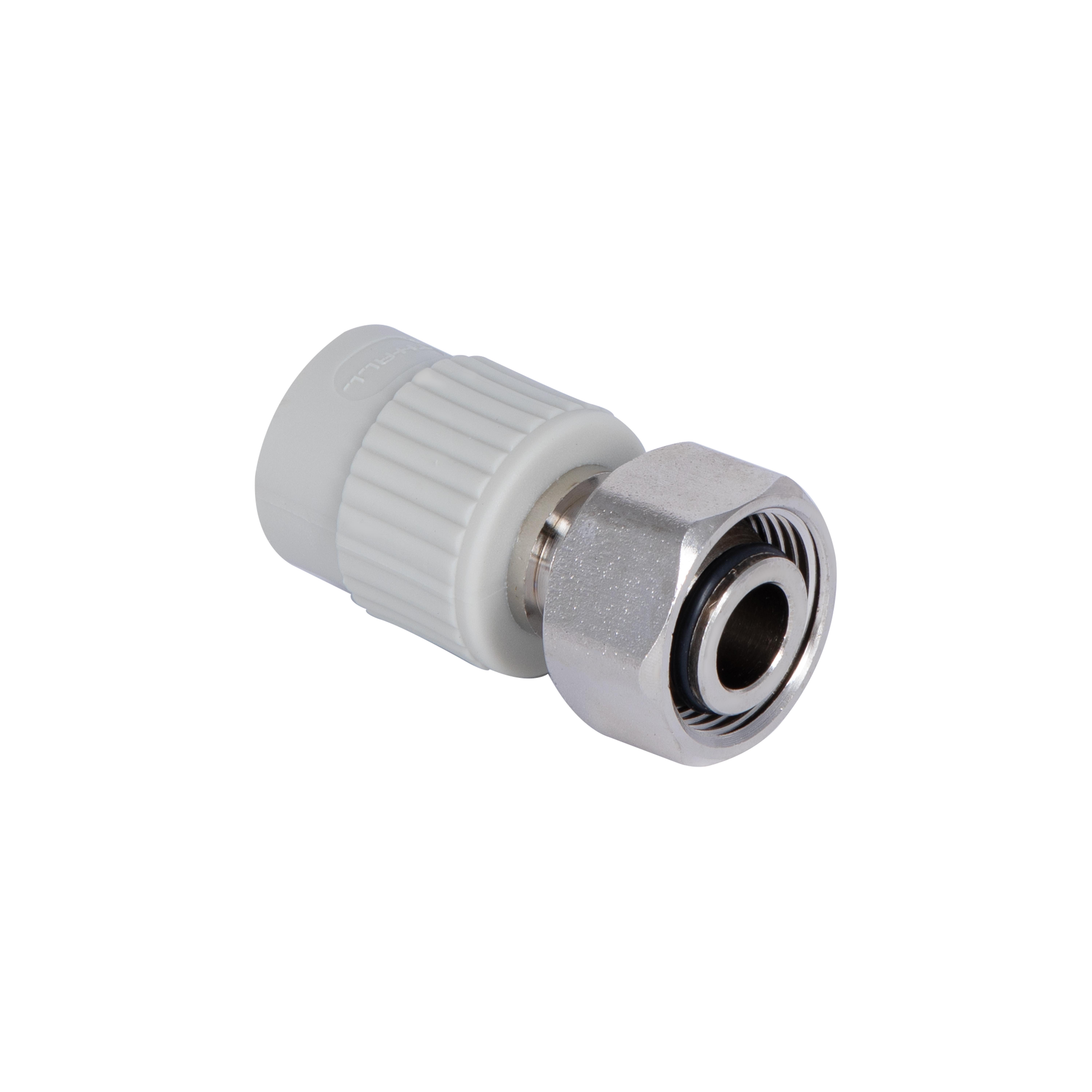 Муфта под евроконус PPR Thermo Alliance с накидной гайкой 20х3/4 ВР с латунным штоком (SD00051637)