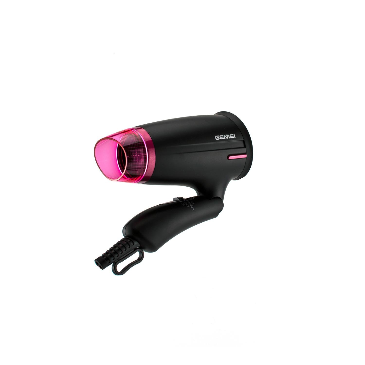 Фен складаний Gemei GM-138 1400W (8509842) Фен складаний Gemei GM-138 1400W (8509842)