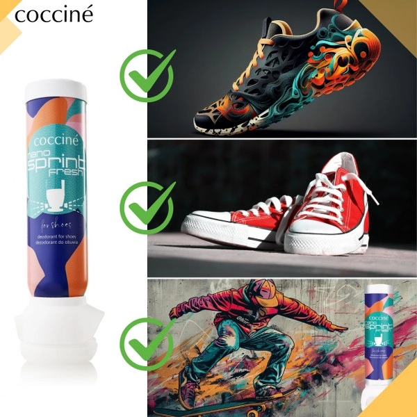 Дезодорант для спортивного взуття Coccine Nano Deo Sprint Fresh 100 мл (31145752) - фото 3
