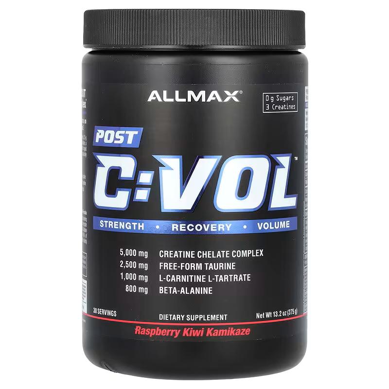 Креатин AllMax CVOL Post Raspberry Kiwi Kamikaze 375 г