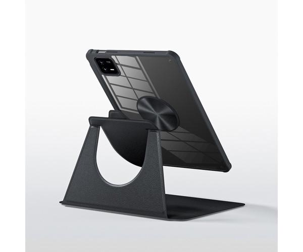 Чехол-книжка Custer Magnet Flip Cover для Xiaomi Pad 6/6 Pro с поворотной подставкой Черный