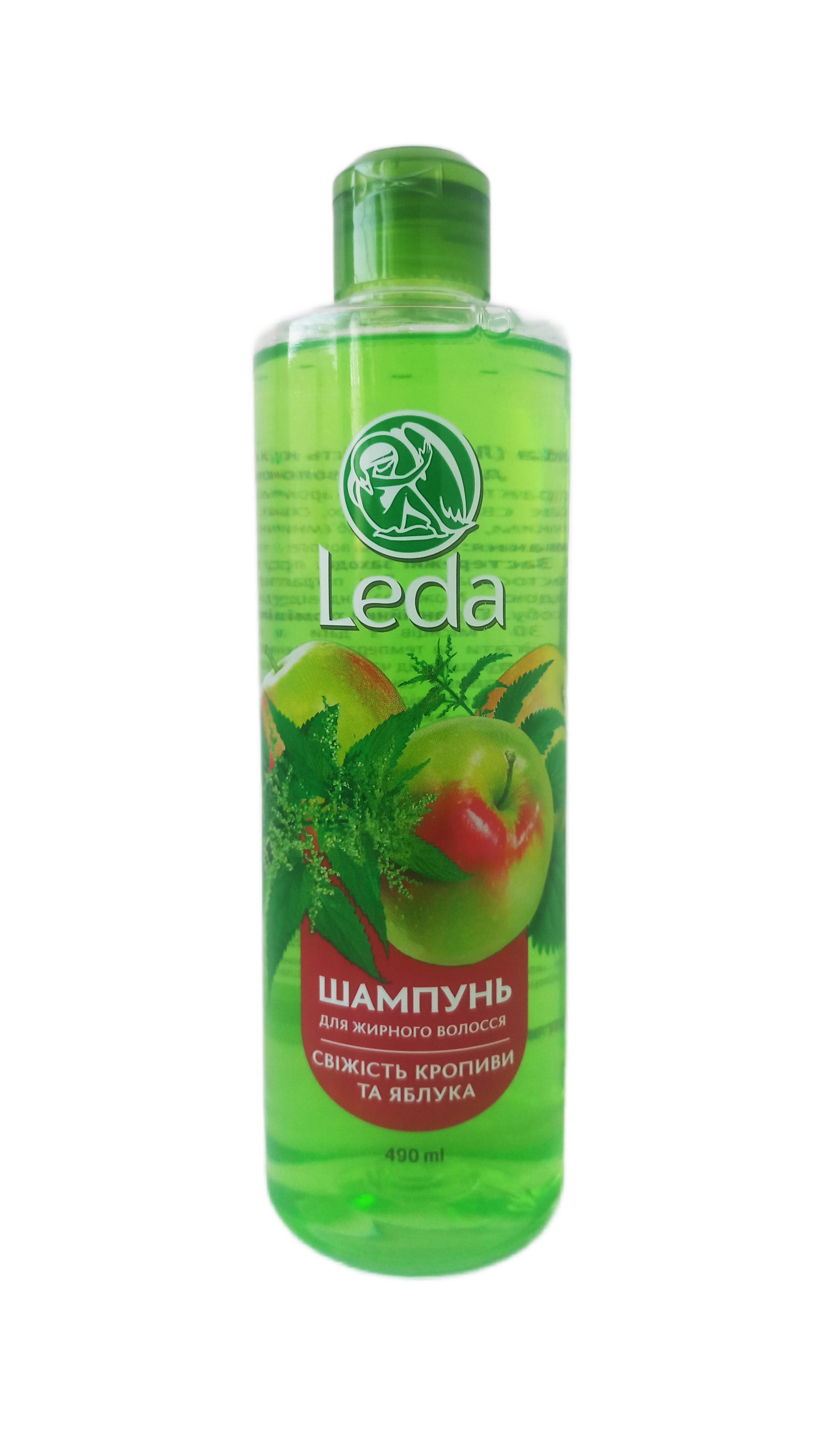 Шампунь Leda Свіжість кропиви та яблука для жирного волосся 490 мл (129461)