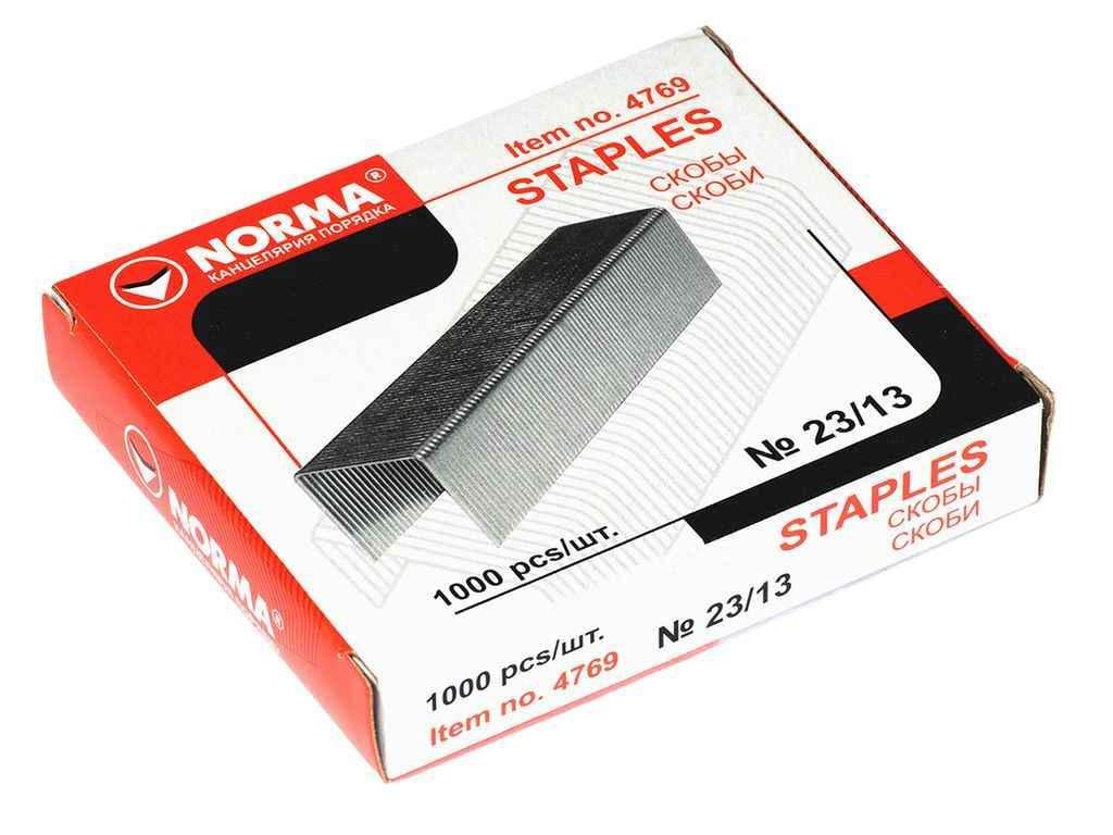 Скобы NORMA для степлера 23/13 1000 шт. (4769 norma)