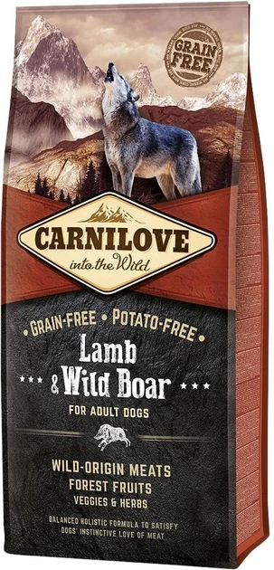 Корм для собак Carnilove Lamb&Wild Boar 12 кг (150817/8921)