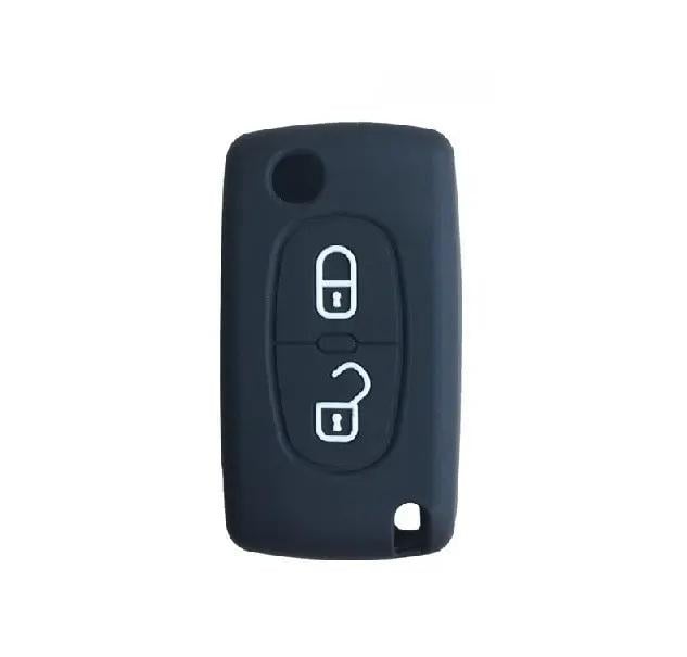 Чехол для автоключа силиконовый Citroen KC01