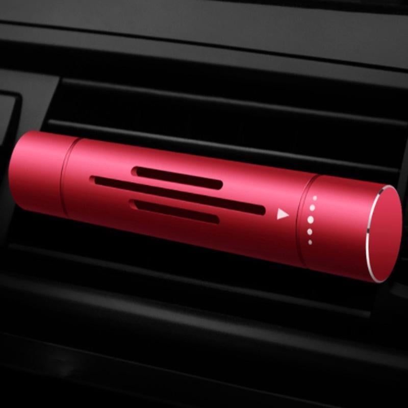 Ароматизатор автомобільний 11 кардтриджів 10743 8х1,3 см Червоний (4569632) Ароматизатор автомобільний 11 кардтриджів 10743 8х1,3 см Червоний (4569632)