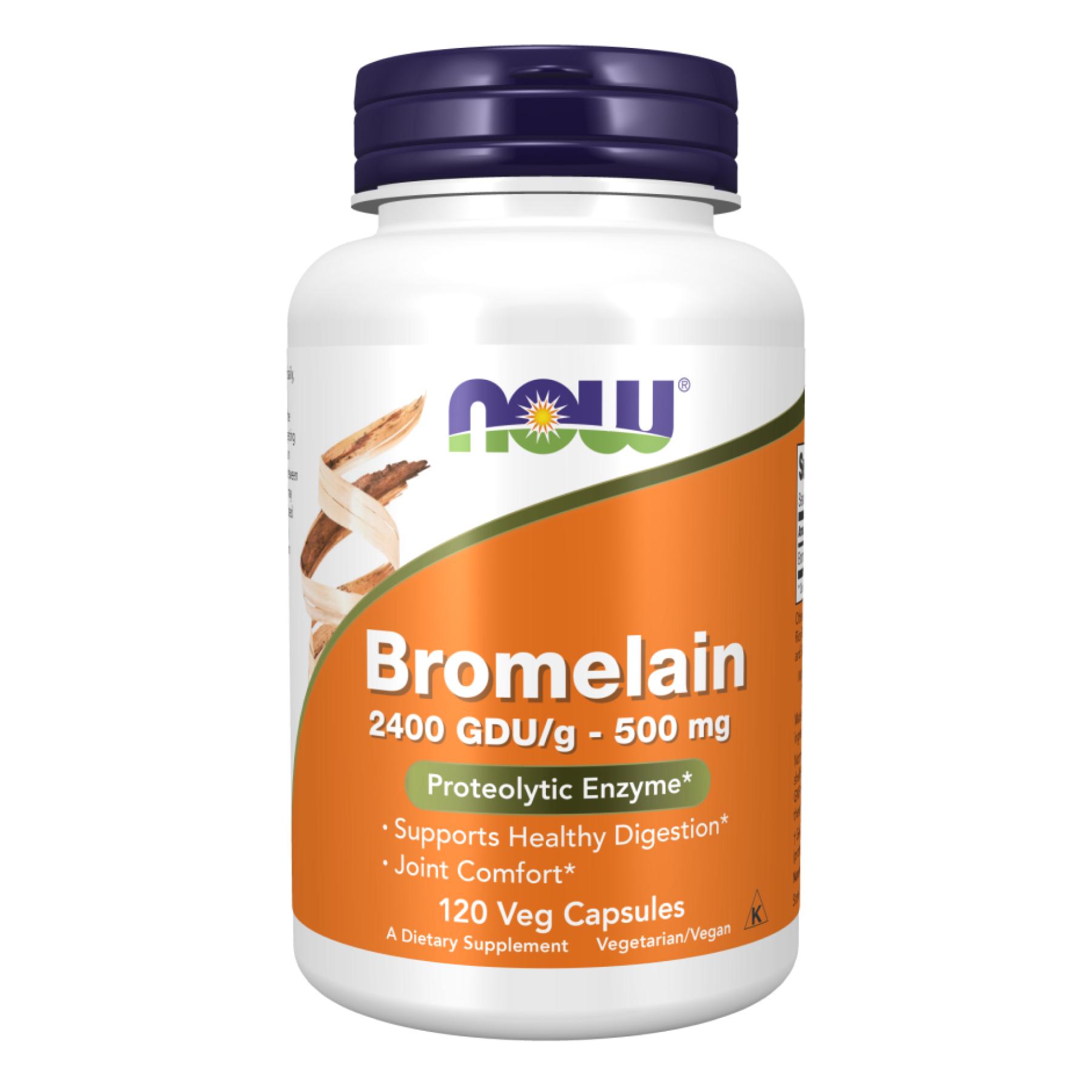 Натуральная добавка Bromelain 500 mg 120 vcaps (2022-10-2608)