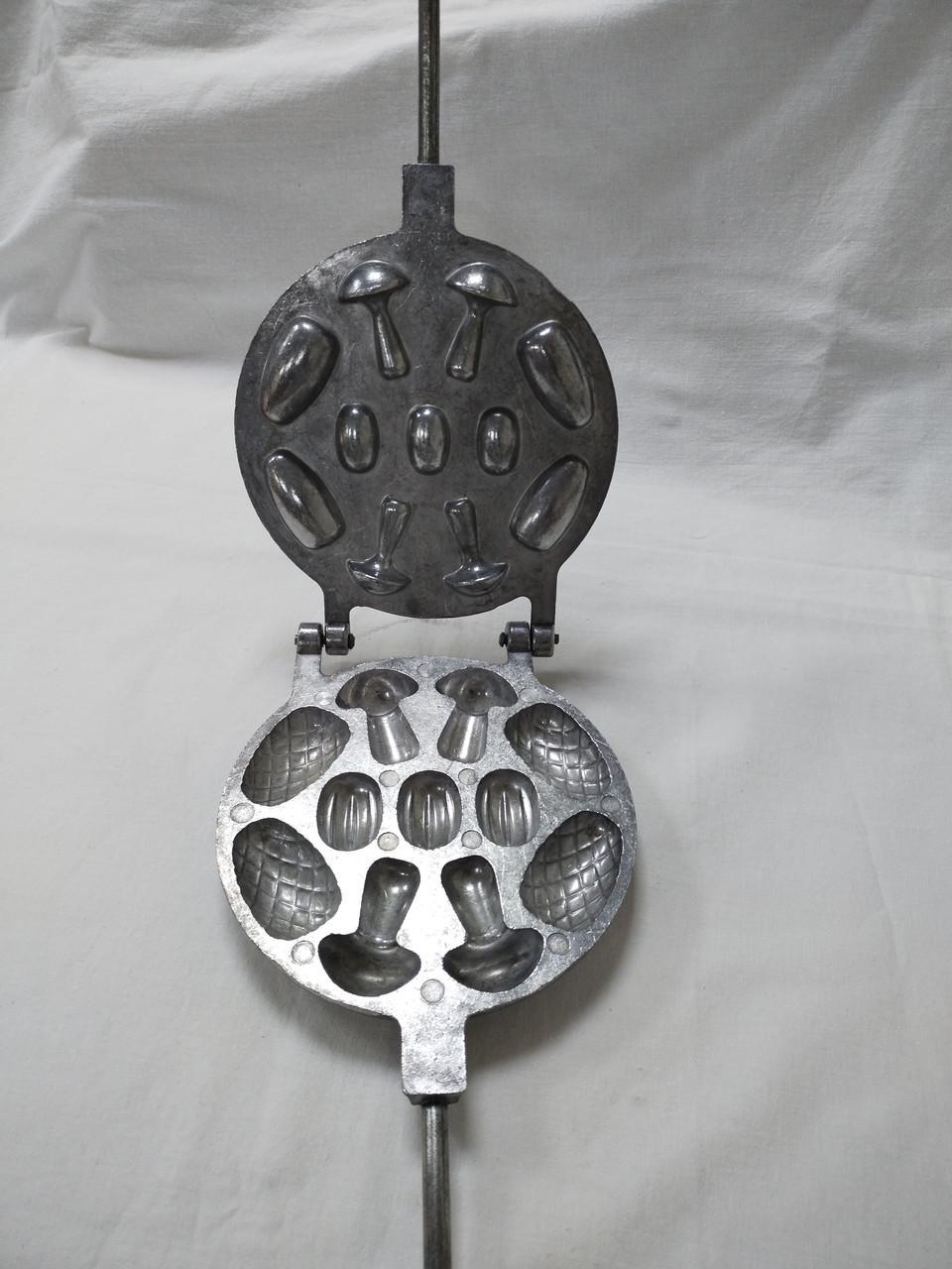 Форма для випічки печива Corby Ассорті під начинку 11 половинок горішки/шишки/грибочки (1773755743) - фото 5