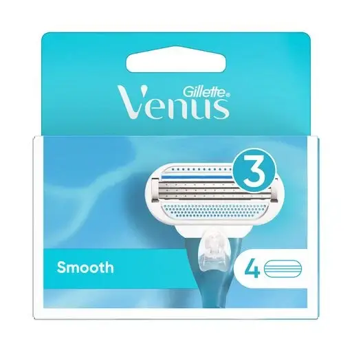 Лезвия для бритья Gillette Venus3 Smooth 4 шт. (9GVUCC)