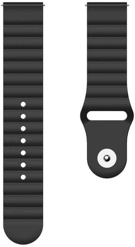Ремешок Wave для Amazfit Bip 5 Black (34438-2B) - фото 3 Ремешок Wave для Amazfit Bip 5 Black (34438-2B) - фото 3