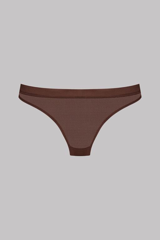 Трусики бразилиана Maison Close M Шоколадный (608715choco)