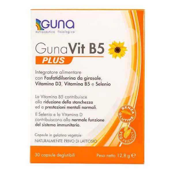 Вітамінно-мінеральний комплекс Guna Gunavit B5 Plus 30 капс. (000026192) Вітамінно-мінеральний комплекс Guna Gunavit B5 Plus 30 капс. (000026192)