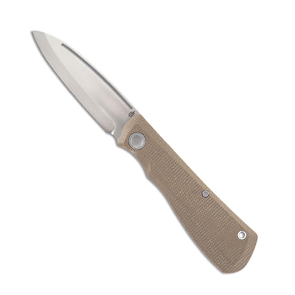 Ніж туристичний Gerber Mansfield Micarta 8 см Natural (1064424) - фото 1