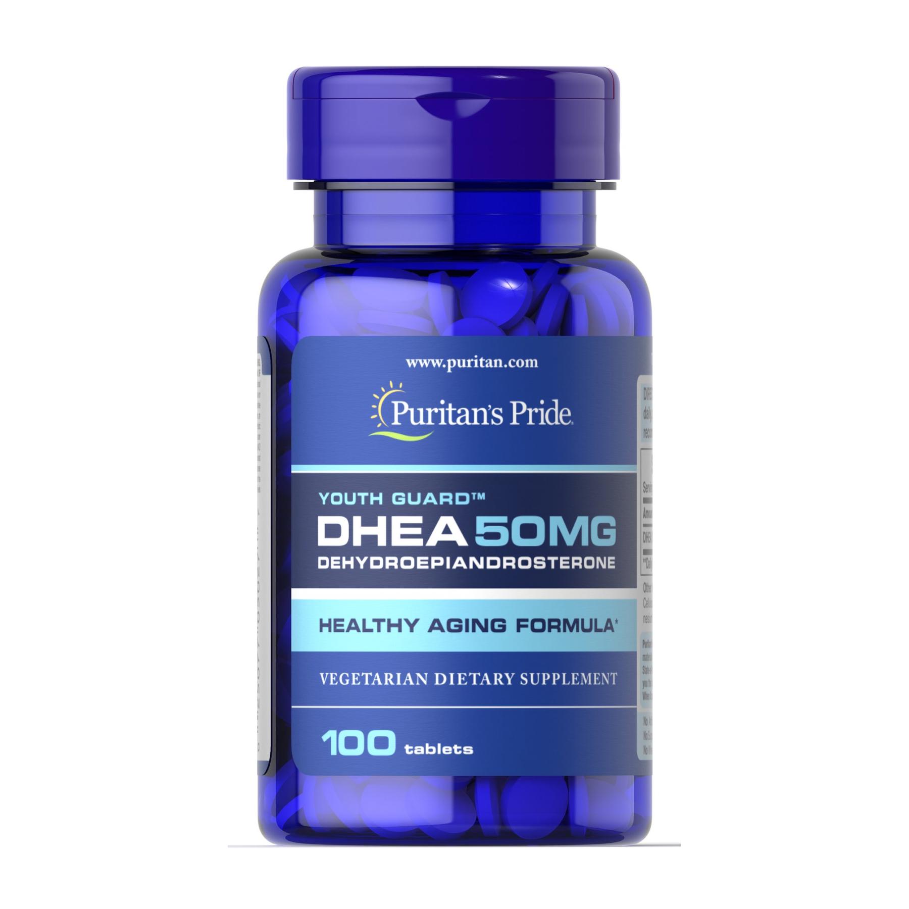 Натуральная добавка DHEA 50 mg 100 tabs (100-75-7257321-20)