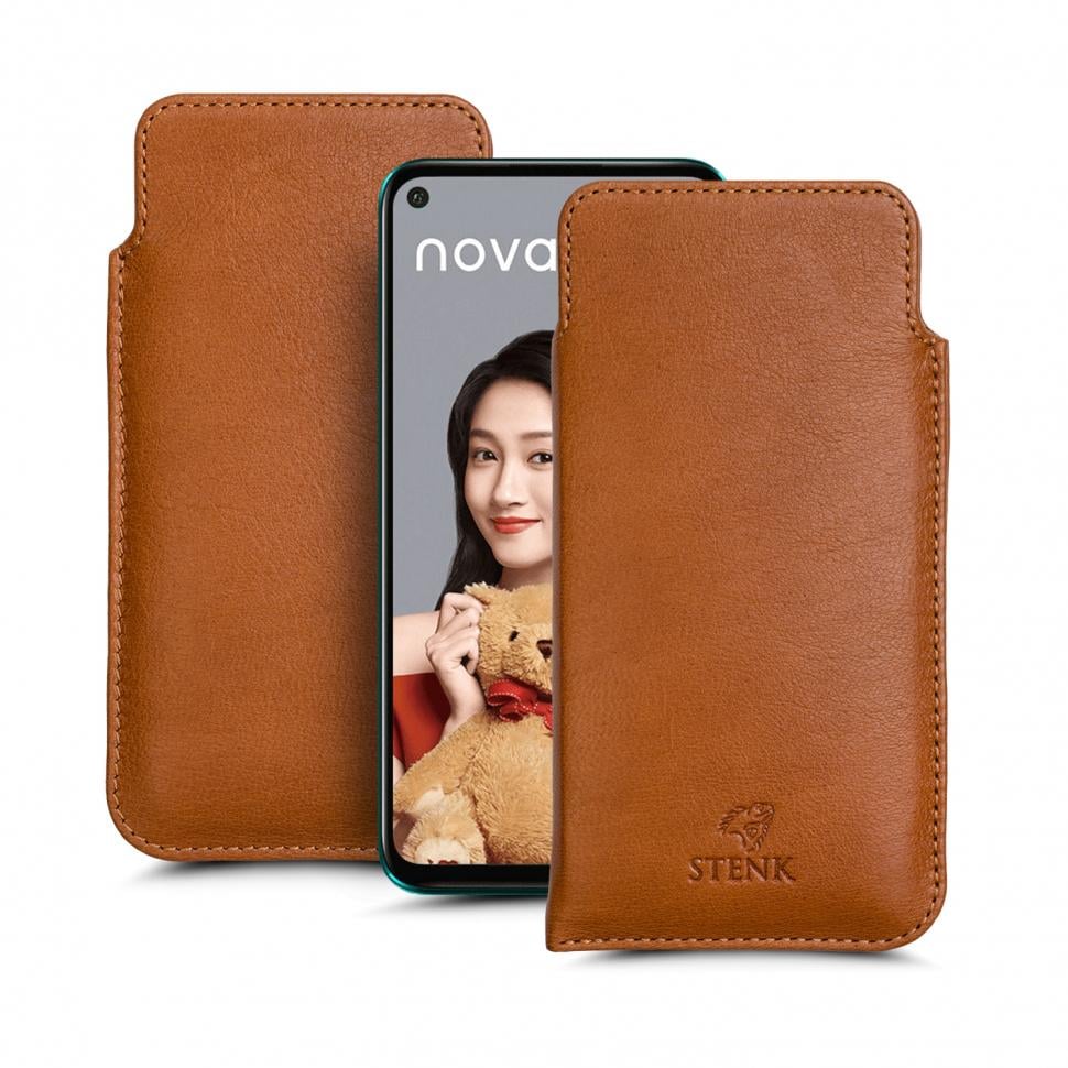 Футляр Stenk Elegance для Huawei Nova 5i Pro Camel (66022)