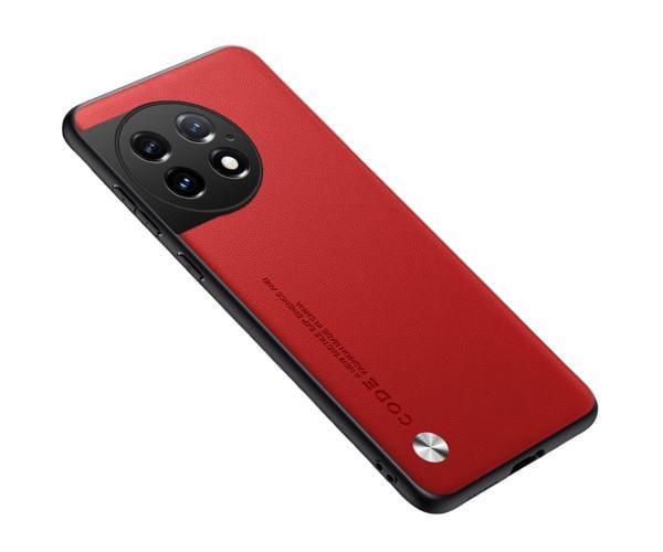 Шкіряний чохол - накладка CODE Tactile Experience для OnePlus Ace 2 Pro Червоний