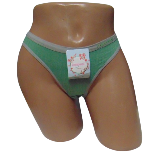 Трусы женские стринги Kokowei 2389 L Зеленый (2078009785)