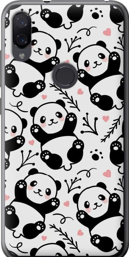 Чехол на Xiaomi Mi Play Панды (4318u-1644-42517)