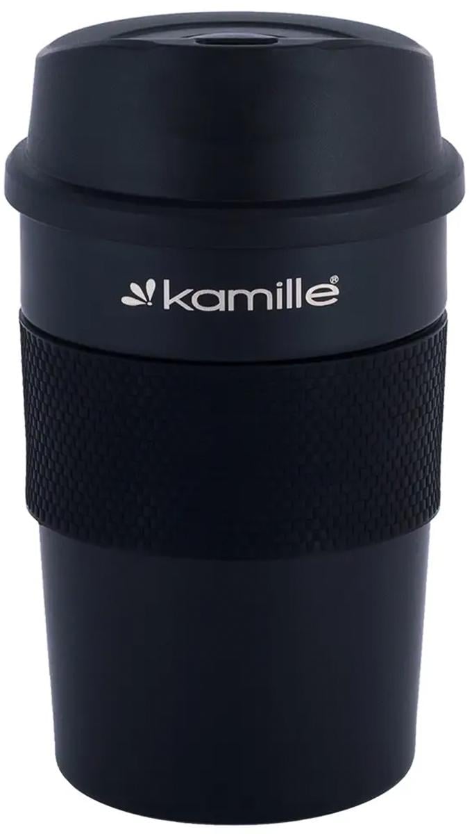 Термокружка Kamille 480 мл из нержавеющей стали (KM-2049A)