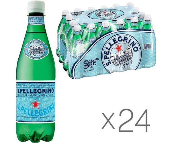 Вода мінеральна газована San Pellegrino 24 шт. х 0,5 л (18149) - фото 2 Вода мінеральна газована San Pellegrino 24 шт. х 0,5 л (18149) - фото 2