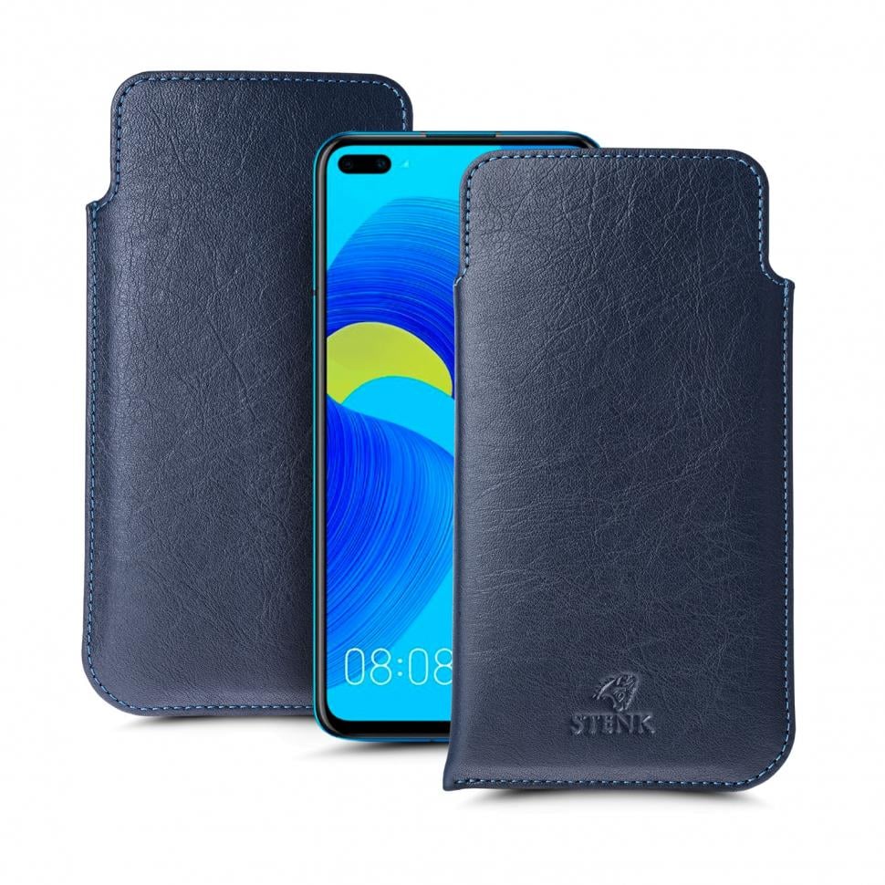 Футляр Stenk Elegance для Huawei Nova 6 Синий (65954) Футляр Stenk Elegance для Huawei Nova 6 Синий (65954)